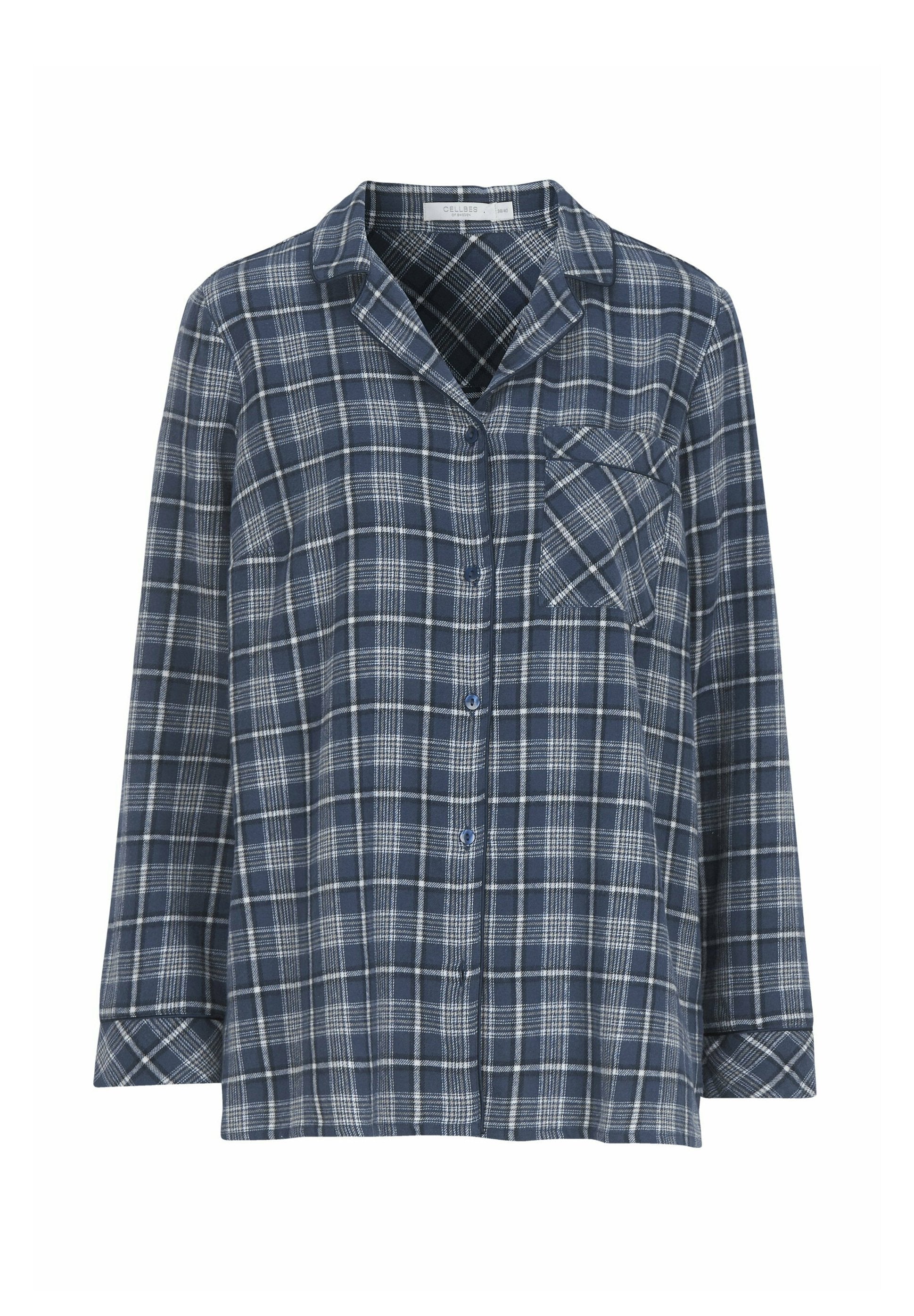  CHECKED SET - Pyjama Set - Blue Checked