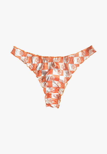  MARIKO - Bikini-Hose - Orange/white