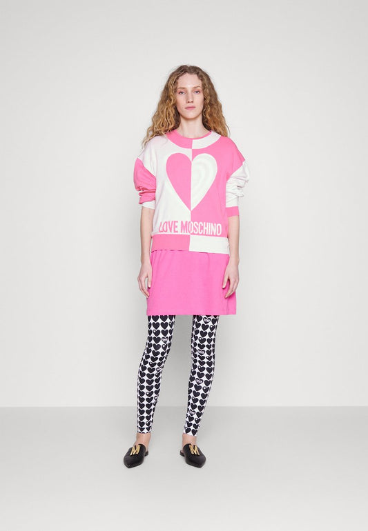 LOVE MOSCHINO Strickpullover - Fuchsia