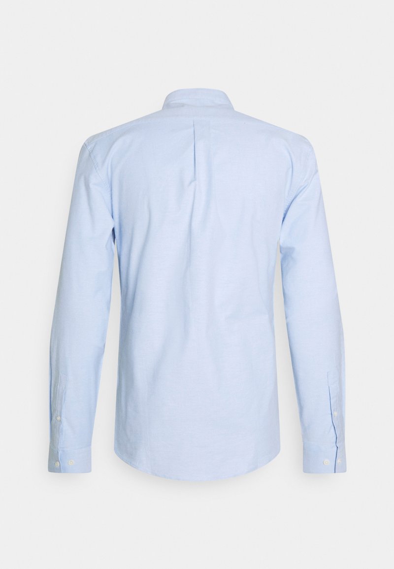 Lindbergh SLIM FIT OXFORD MANDERIN SUPERFLEX - Hemd - Blue