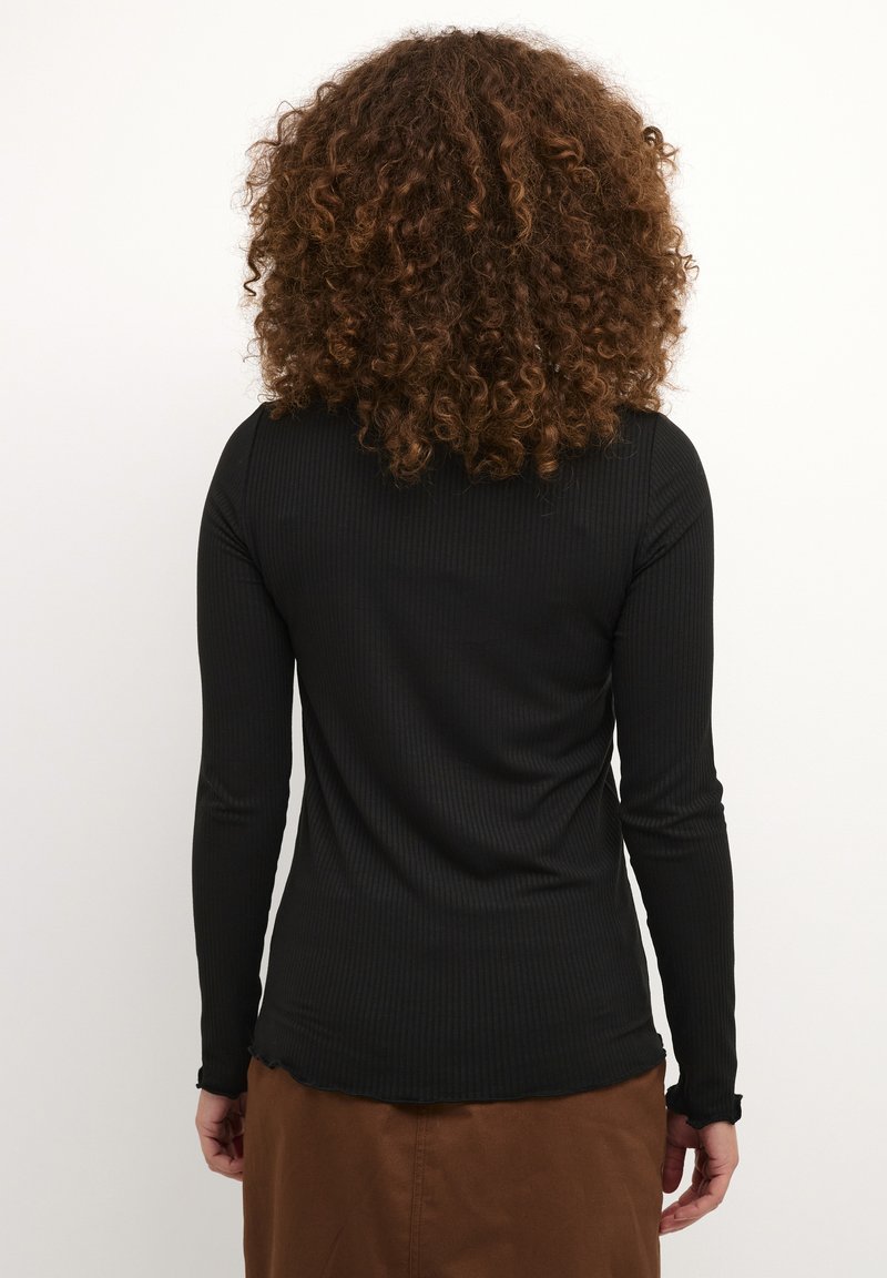 Kaffe KADREW - Langarmshirt - Black Deep