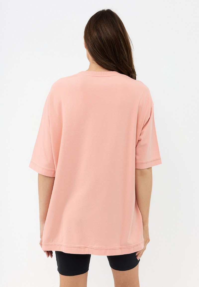  DERYA - T-Shirt Basic - Coral
