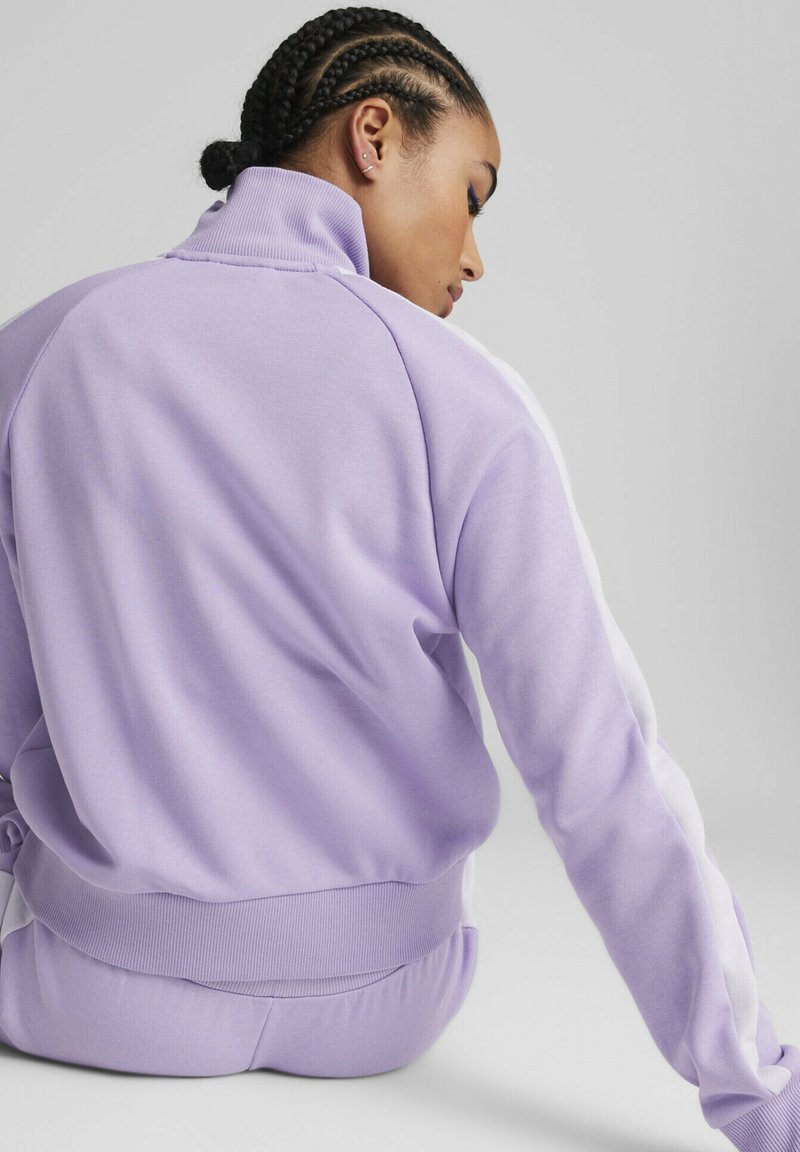Puma ICONIC T7 - Trainingsjacke - Vivid Violet