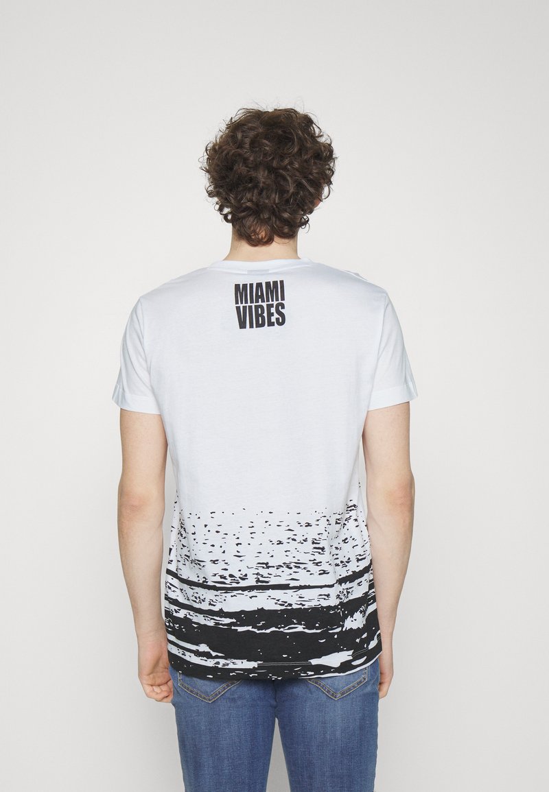 Joop Jeans AGNUS - T-Shirt Print - White