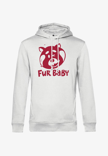 Henry Tiger TURNING RED FUR BABY - Kapuzenpullover - White