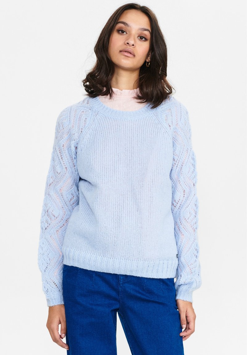  NUDELISE - Strickpullover - Della Robbia Blue