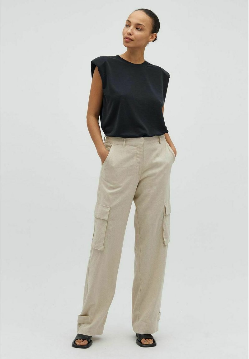 MbyM JADYN-M - Cargohose - Natural Linen