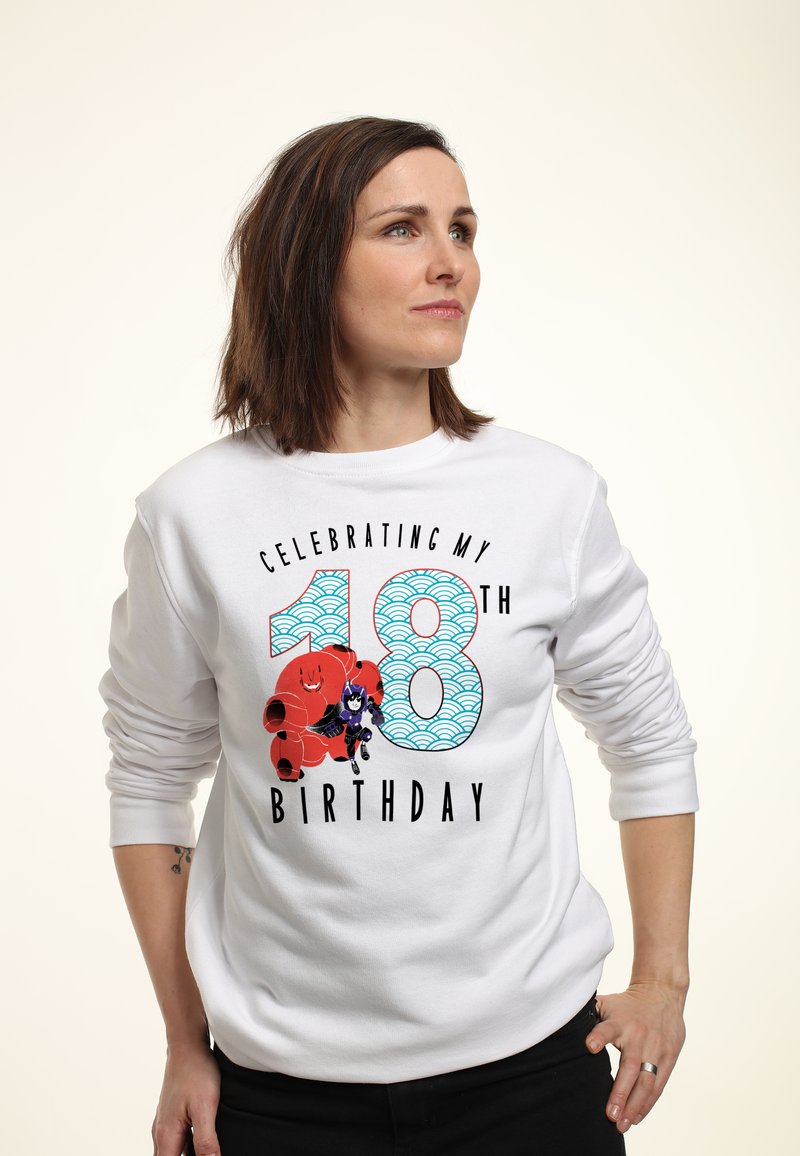 Henry Tiger BIG HERO 6 MOVIE BAYMAX 18 YEARS - Sweatshirt - White