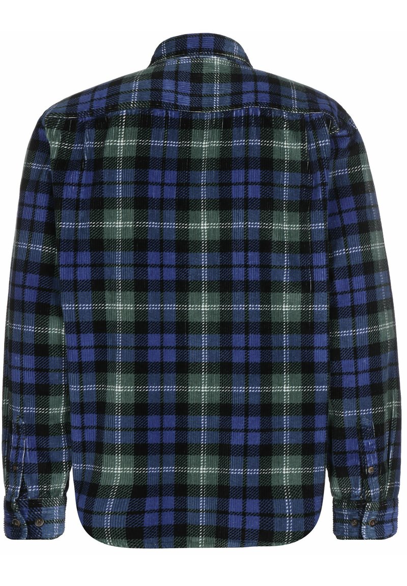 Obey Clothing LANGARM ANDREW - Hemd - Dark Cedar Multi