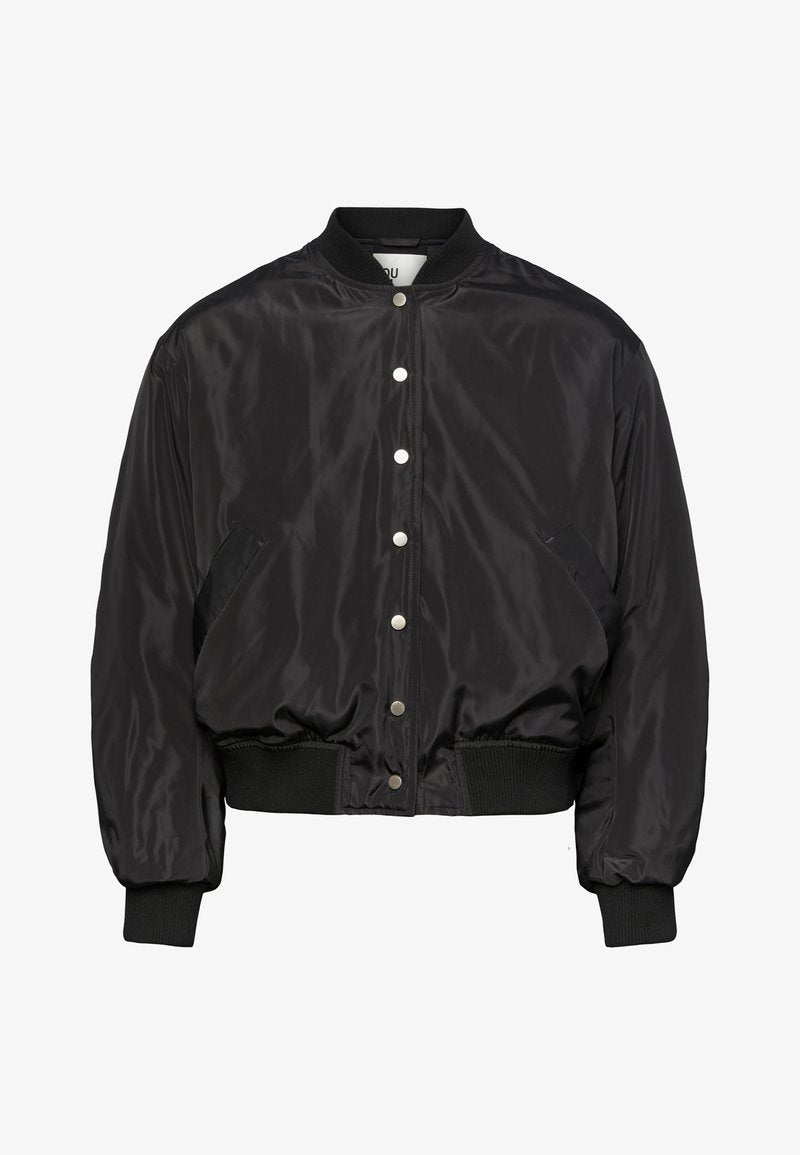  BOB JACKET UNISEX - Bomberjacke - Black