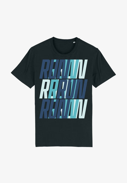  RUN - T-Shirt Print - Black