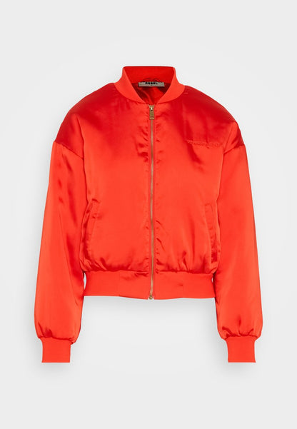 COLOURFUL REBEL JULEY EMBRO JACKET - Bomberjacke - Warm Orange