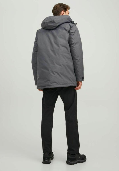 Jack & Jones GEFÜTTERTE - Parka - Asphalt