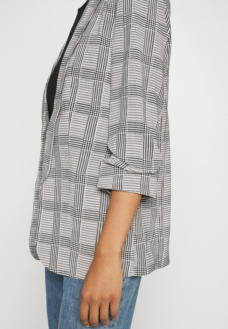 Pieces PCBOSS PRINTED NOOS - Kurzmantel - Black