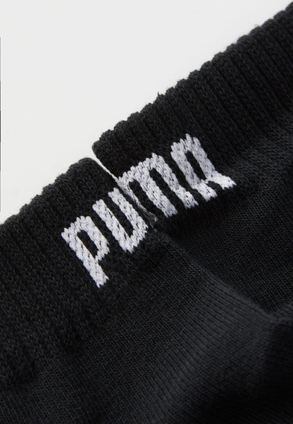 Puma QUARTER PLAIN UNISEX 9 PACK - Sports Socks - Black