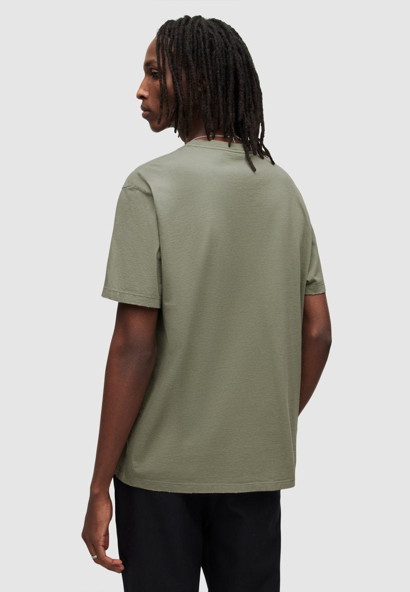 AllSaints BODHI SS CREW - T-Shirt Basic - Green