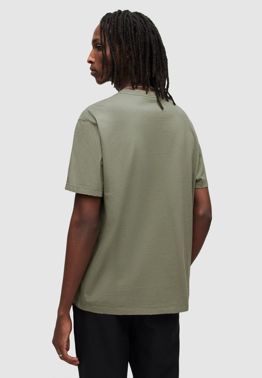 AllSaints BODHI SS CREW - T-Shirt Basic - Green