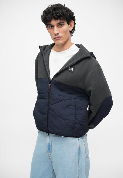 EA7 Emporio Armani MOUNTAIN HIKING UNISEX - Fleece Jacket - Asphalt