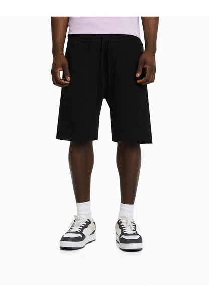 BERSHKA Shorts - Black