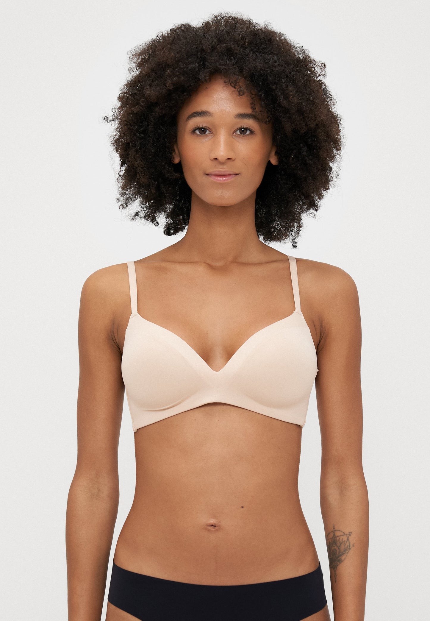 Anna Field 2 PACK - T-shirt Bra - Black/nude