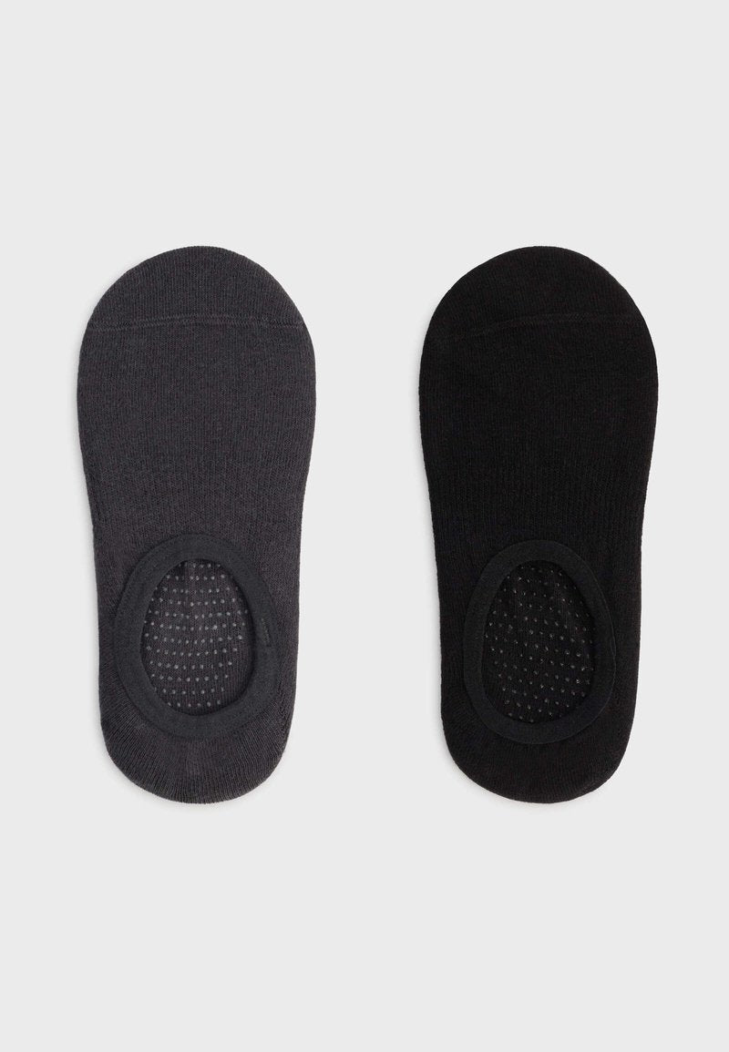 Oysho 2 PAIRS OF YOGA AND PILATES - Füßlinge - Black