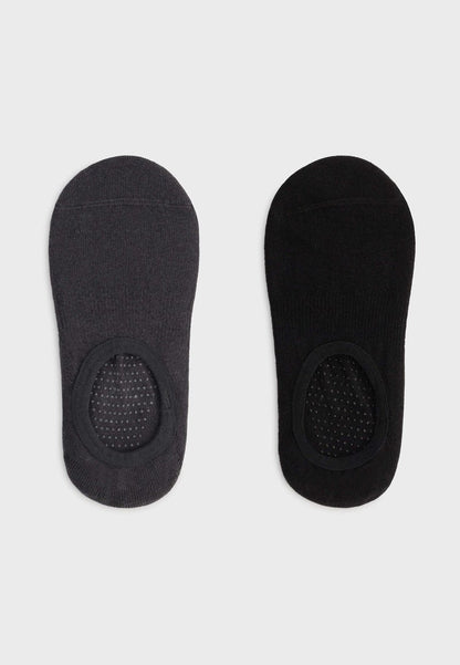 Oysho 2 PAIRS OF YOGA AND PILATES - Füßlinge - Black
