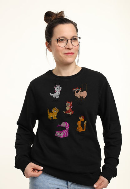 Henry Tiger MICKEY & FRIENDS CAT BREEDS - Sweatshirt - Black