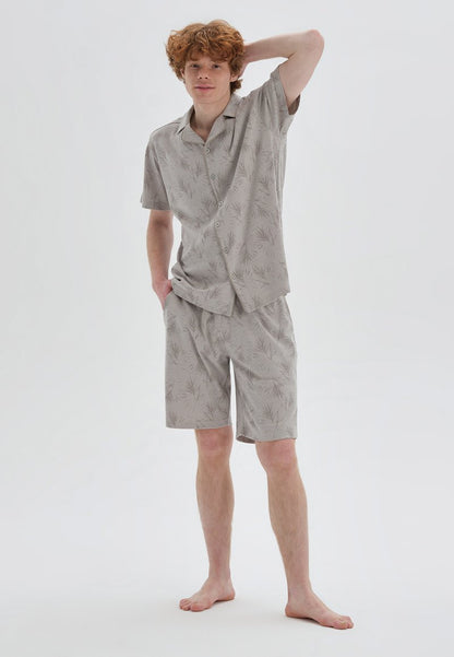  Nachtwäsche Set - Grey