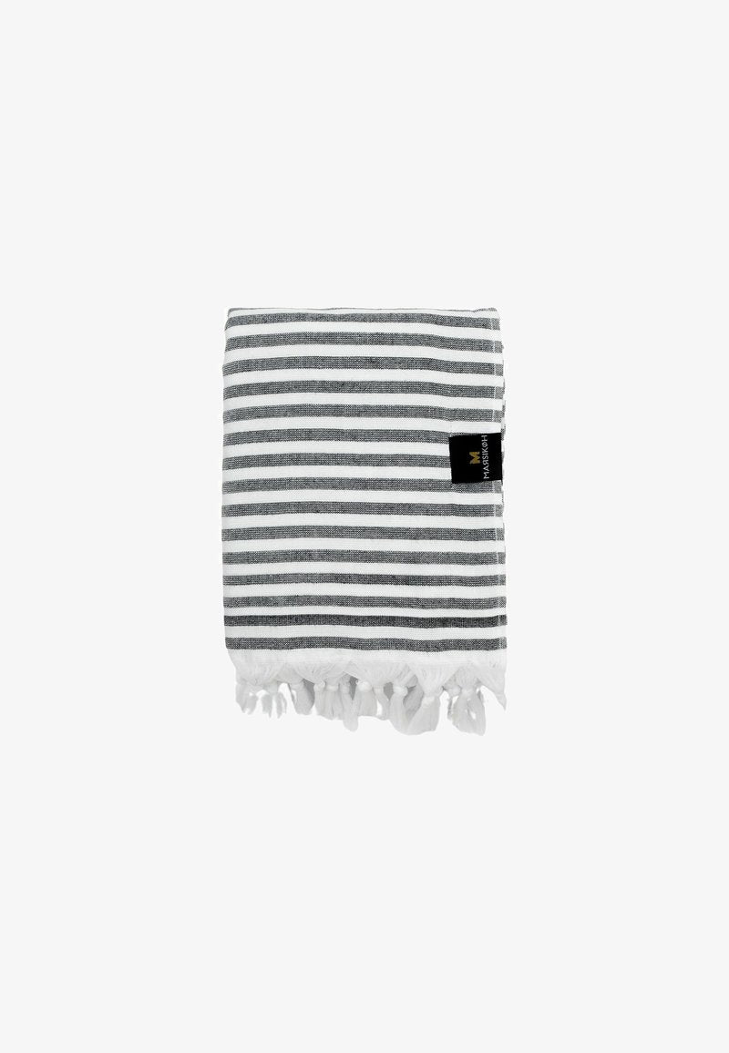  MARINE TERRY - Strandtuch - Black