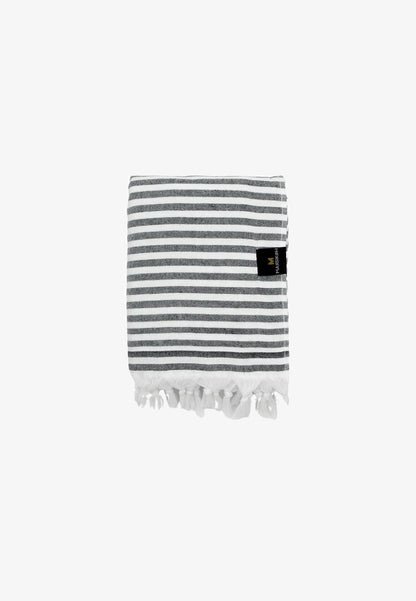  MARINE TERRY - Strandtuch - Black