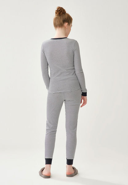  Nachtwäsche Hose - Navy