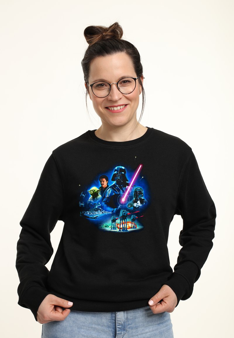 Henry Tiger STAR WARS EMPIRE STRIKES BACK CHARACTERS - Sweatshirt - Black