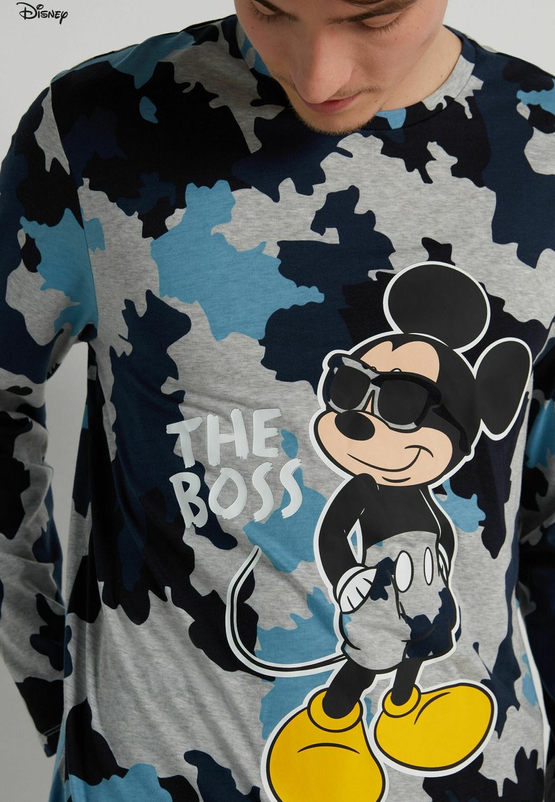  DISNEY | MICKEY MOUSE - Nachtwäsche Set - Schwarz Camo Mickey Mouse Print