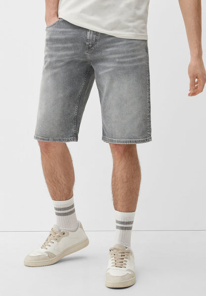 QS By S.Oliver CLASSIQUE - Jeans Shorts - Grau