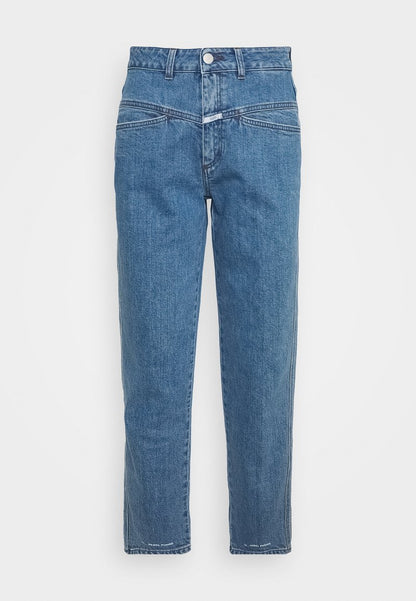 CLOSED PEDAL PUSHER - Jeans Straight Leg - Mid Blue