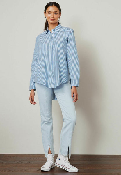 Next OVERSIZE - Hemdbluse - Blue
