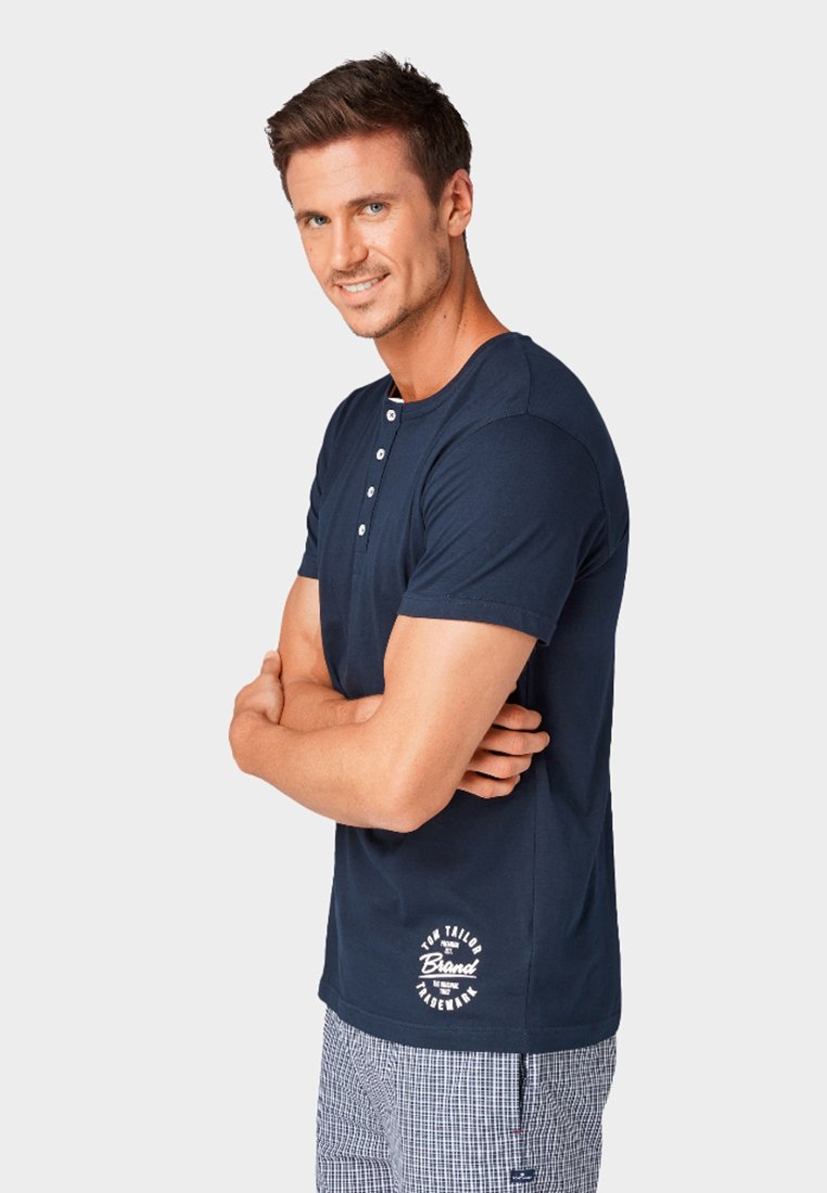 Tom Tailor Nachtwäsche Shirt - Blue-dark-solide