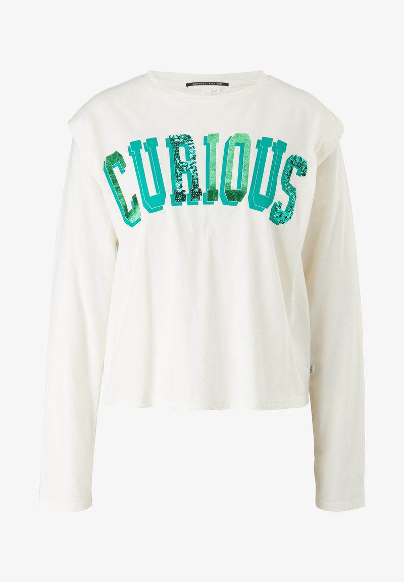 QS By S.Oliver Langarmshirt - Cream