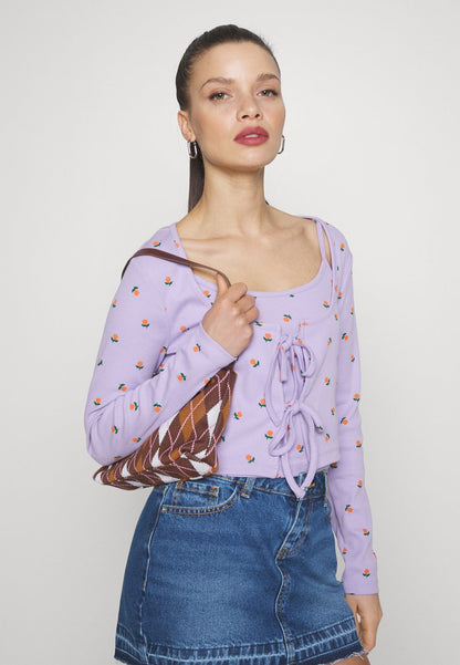 Noisy May Petite NMCARY MINI SKIRT - Jeansrock - Blue Denim