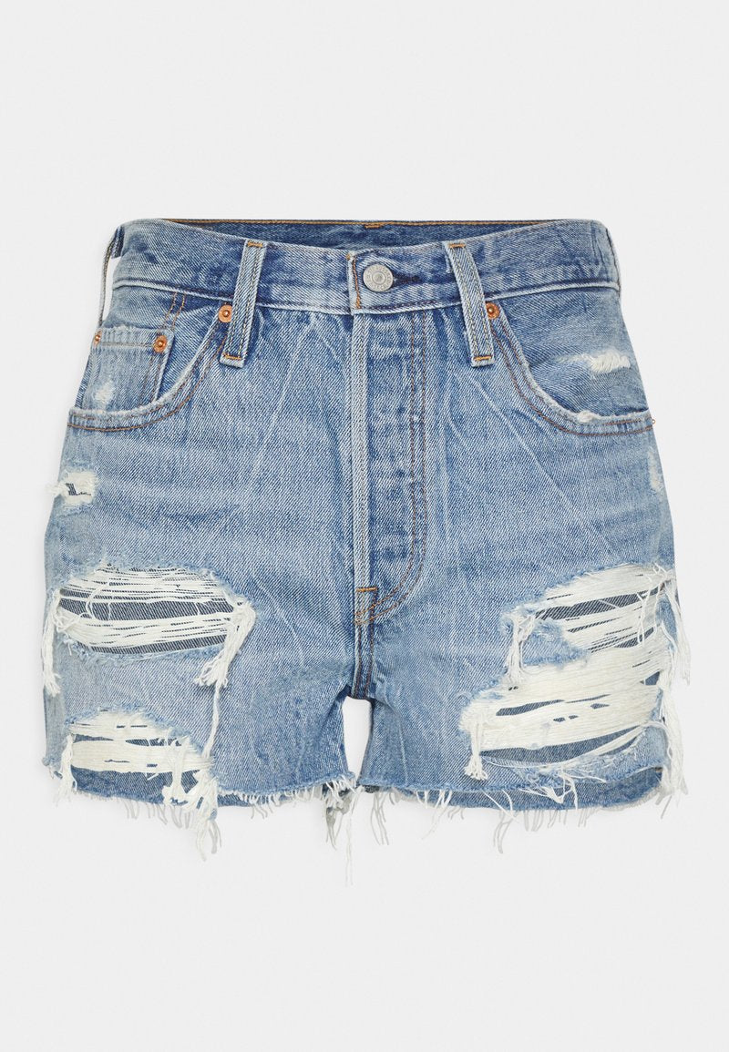  501® ORIGINAL SHORT - Jeans Shorts - Black Denim