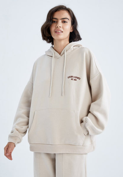 DeFacto Kapuzenpullover - Turquoise