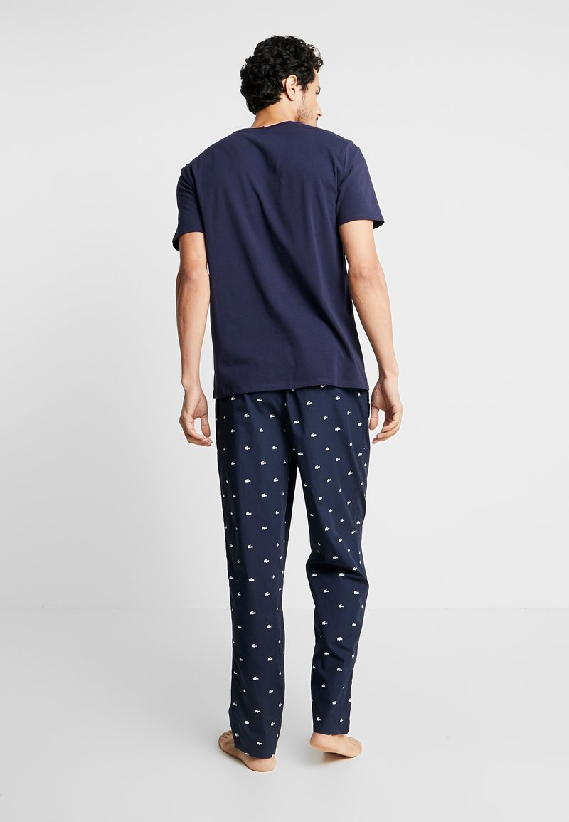 Lacoste Nachtwäsche Hose - Navy Blue