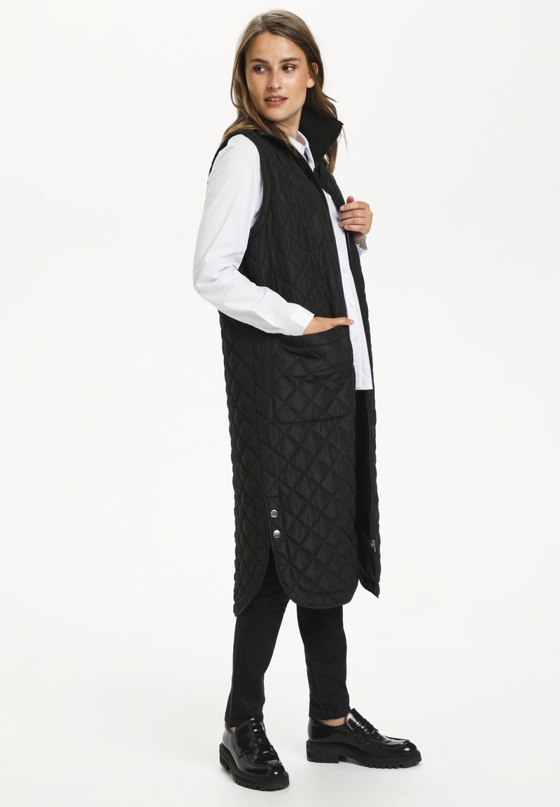 Kaffe Weste - Black Deep