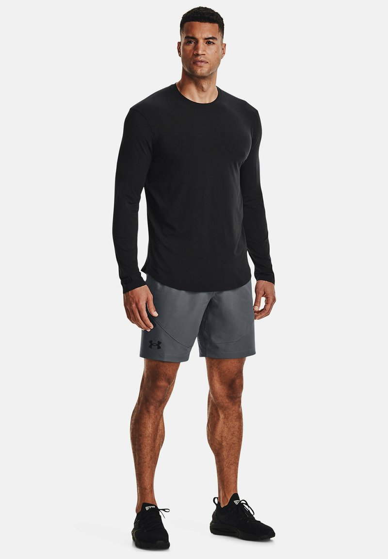 Under Armour UNSTOPPABLE - Kurze Sporthose - Pitch Gray