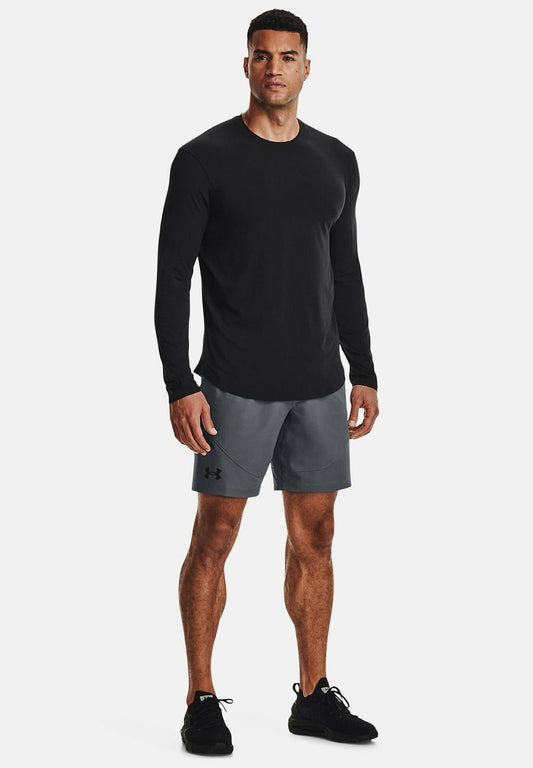Under Armour UNSTOPPABLE - Kurze Sporthose - Pitch Gray