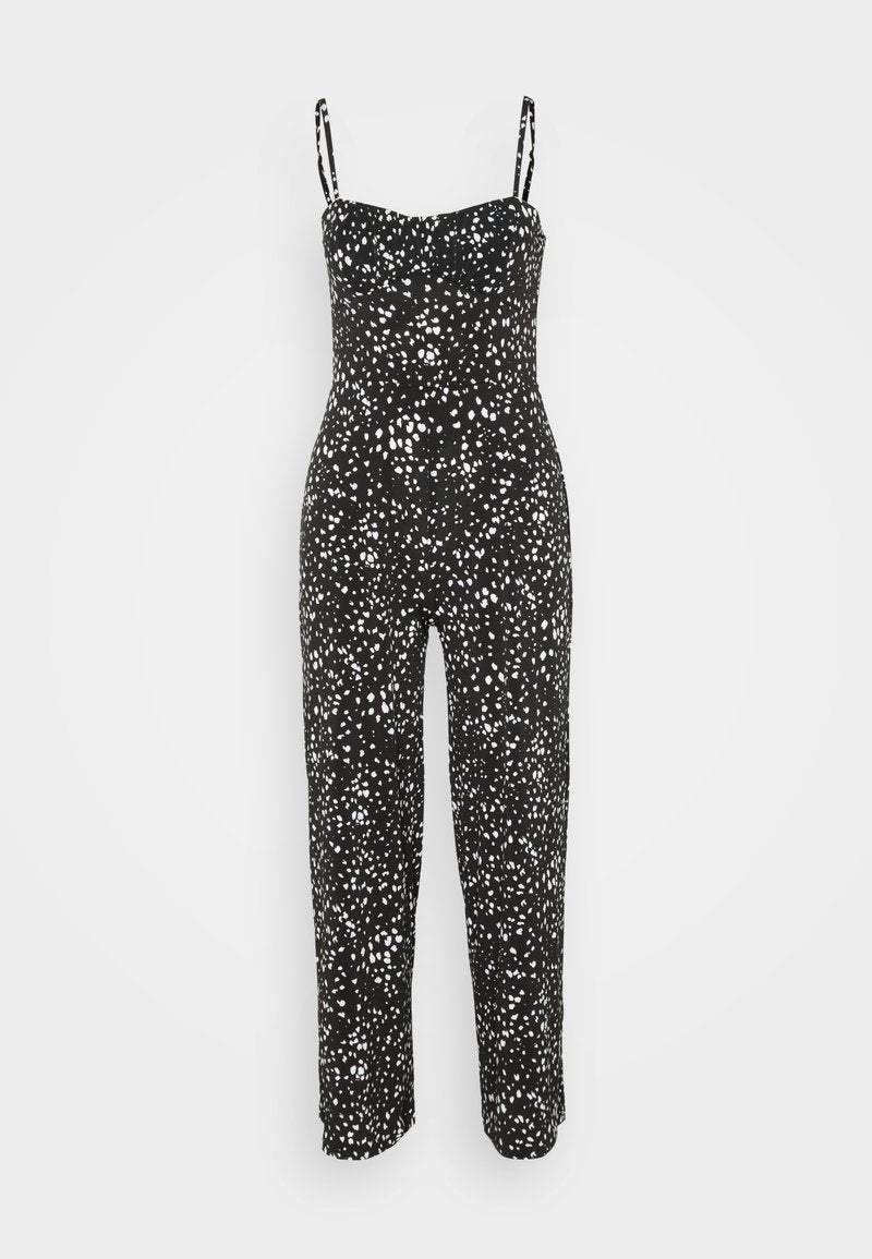 Even&Odd Jumpsuit - Black/white