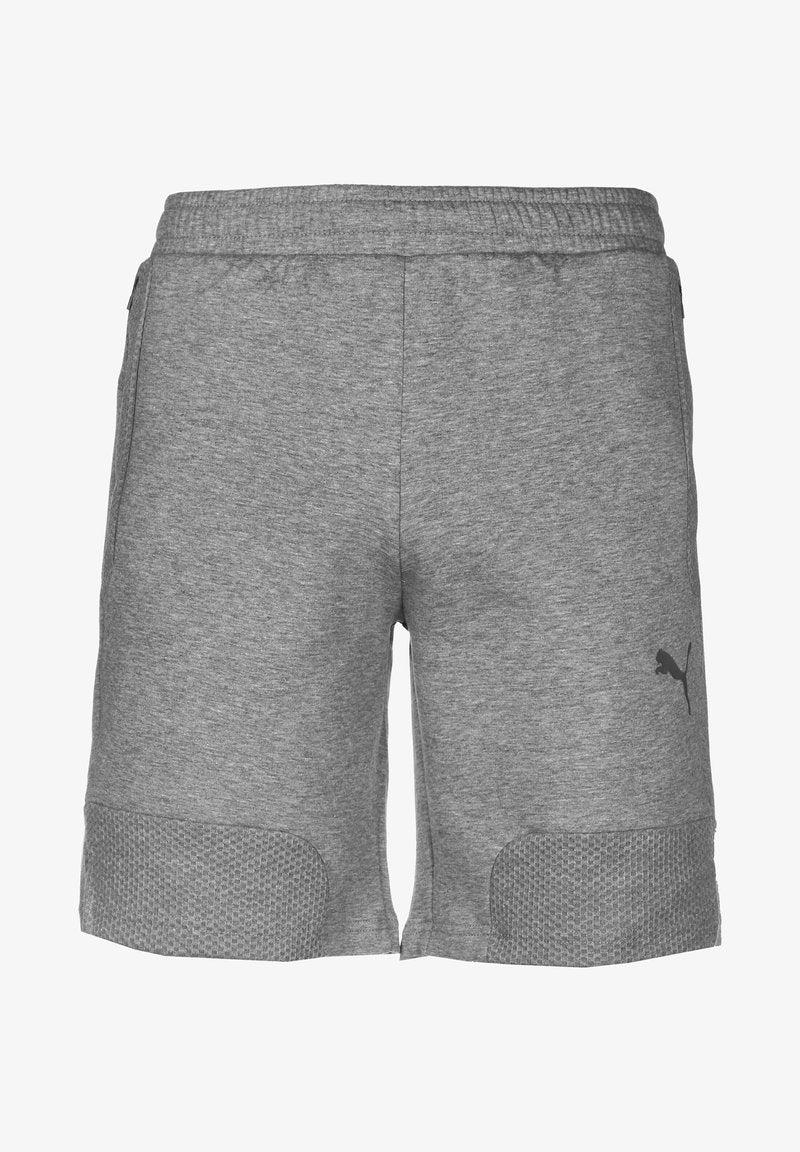Puma TEAMCUP CASUALS - Kurze Sporthose - Medium Gray Heather