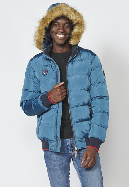 Koroshi Winterjacke - Azul