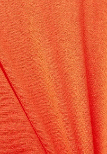 ESPRIT SUS LI BLEND TE - T-Shirt Basic - Orange Red New