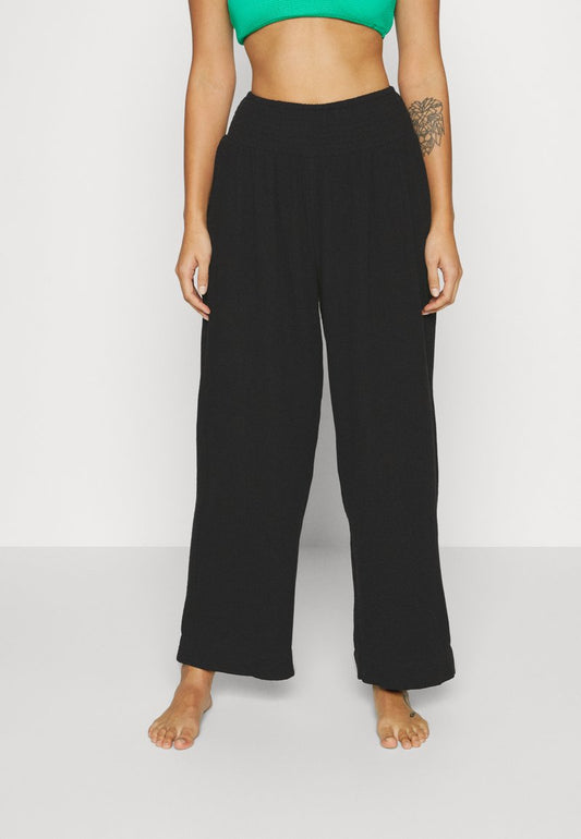 Seafolly BEACH EDIT SHIRRING PANT - Strandaccessoire - Black